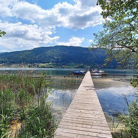 Kaspar Haus Kmb Seeblick Appartement Am Ossiacher See Mit Direktem Seezugang, Hallenbad Bodensdorf Exterior foto
