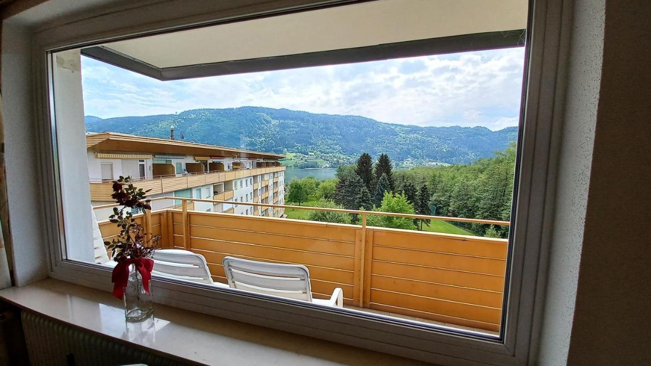 Kaspar Haus Kmb Seeblick Appartement Am Ossiacher See Mit Direktem Seezugang, Hallenbad Bodensdorf Exterior foto