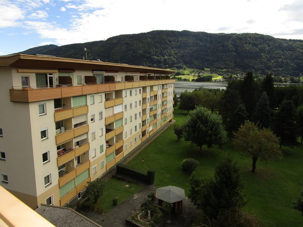 Kaspar Haus Kmb Seeblick Appartement Am Ossiacher See Mit Direktem Seezugang, Hallenbad Bodensdorf Exterior foto
